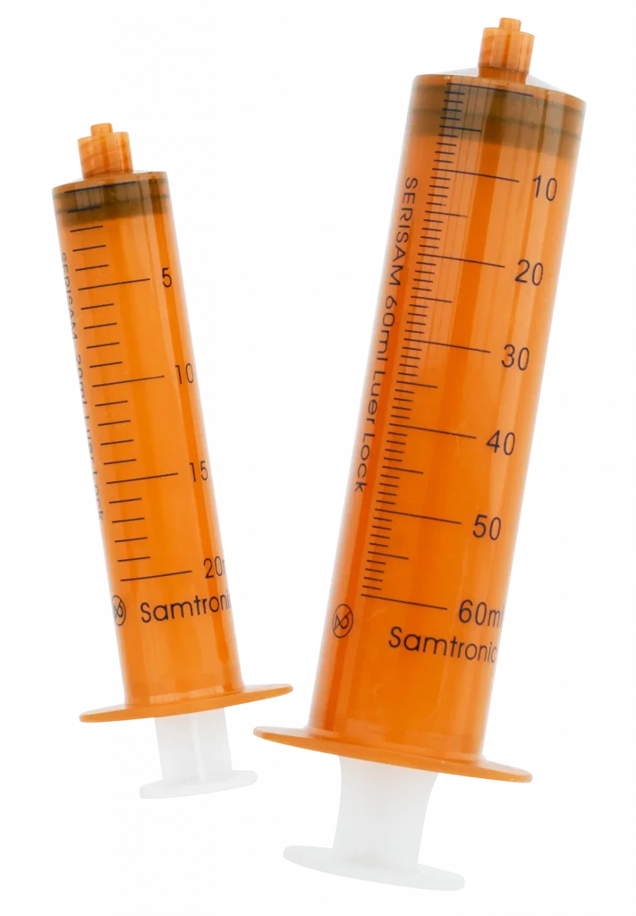 Conjunto de seringas para infusão da linha Serisam Fotoprotetora